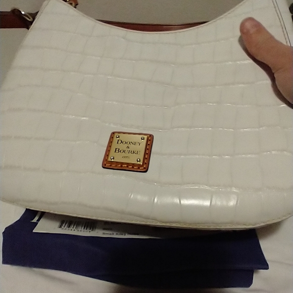 Sold**Dooney & Bourke Landon Small Kiley Leather Hobo - Picture 7 of 16